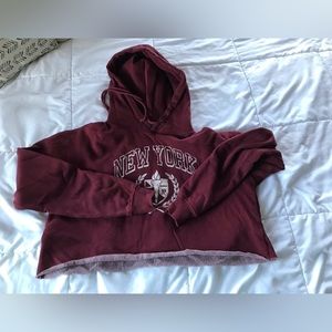 Wild fable New York hoodie size medium, burgundy F